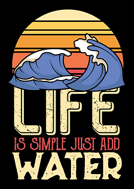 Life is simple Surfing