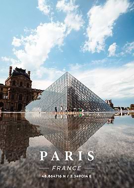 Paris Coordinate Art