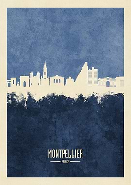 Montpellier Skyline France