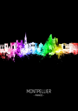 Montpellier Skyline France