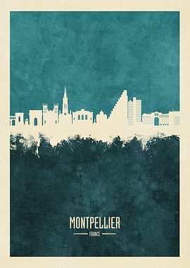 Montpellier Skyline France