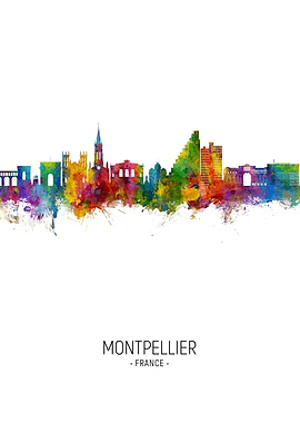 Montpellier Skyline France