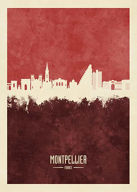 Montpellier Skyline France