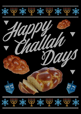 Ugly Hanukkah Jewish Chall