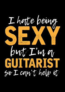Sexy Guitarist Quote Joke