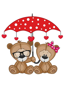 Teddy Bear Couple