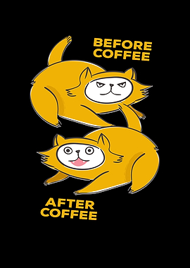 Before Coffee After Coffee