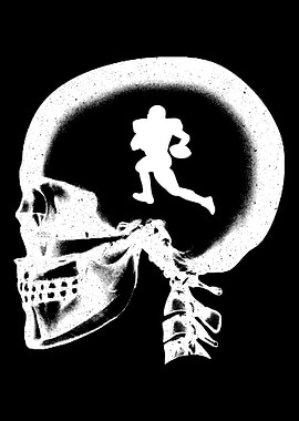 Football In My Brain Rug