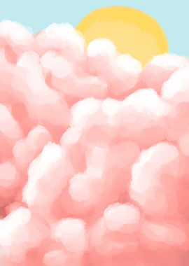 Cotton Candy Clouds