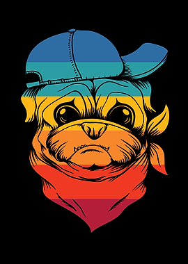 Pug Pug Dog Pug Dog Holder