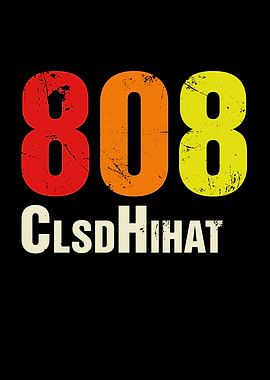808 Closed HiHat Drum