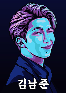 BTS RM POSTER