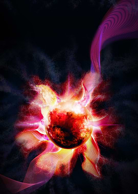 Abstract plasma sphere