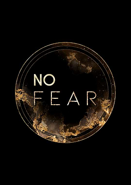 No Fear Gold Motivational