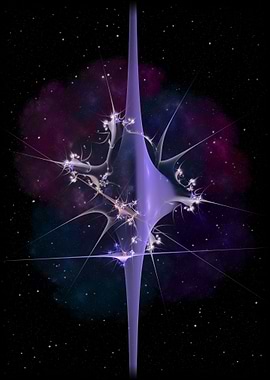 Mutated Cell In Space