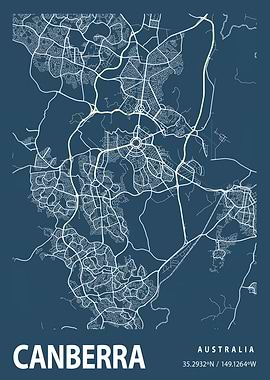 Canberra Blueprint Street