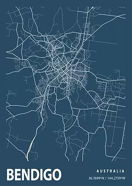 Bendigo Blueprint Street