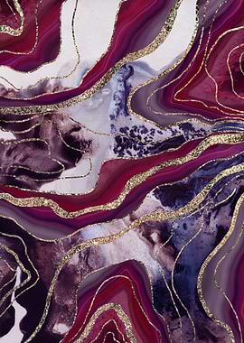 Liquid Marble Agate 10