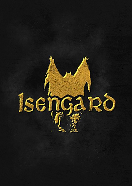 Isengard metal solo logo