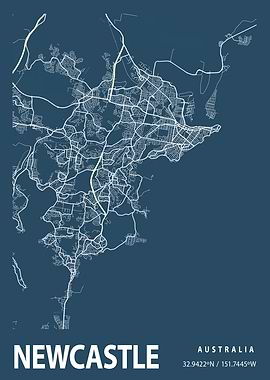 Newcastle Blueprint Street