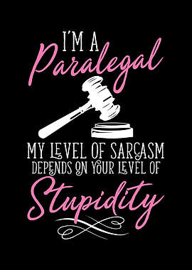 Womens Im A Paralegal