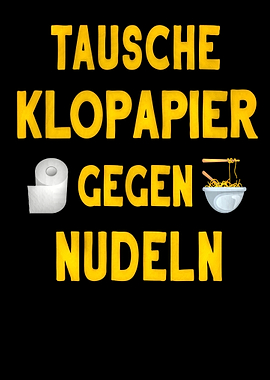 Exchange toilet paper