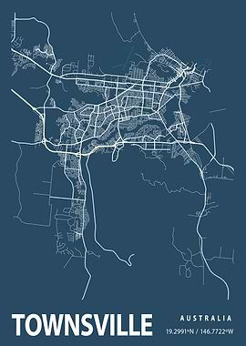 Townsville Blueprint Map
