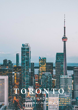 Toronto Coordinate Art