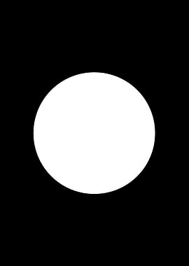 white circle