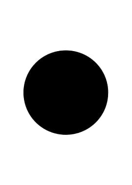 black circle
