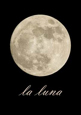 La luna The moon