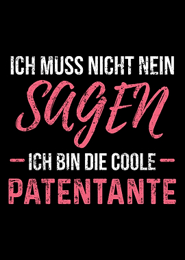 Coole Patentante Nicht Nei