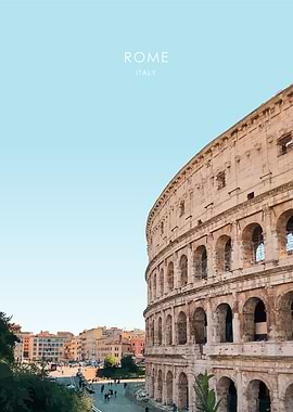 Rome Colosseum Artwork