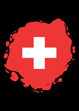 Schwitzerland Schweiz Fahn