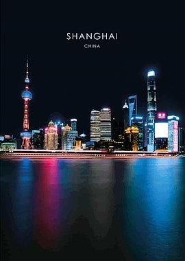 Shanghai Travel Artwork