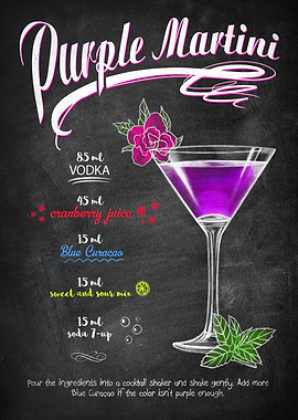 Purple Martini