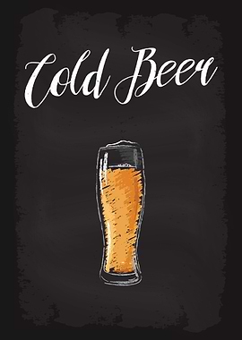 Glass of Cold Beer Bier