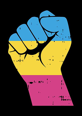 Resist Fist Pansexual