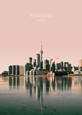 Toronto Skyline Artwork