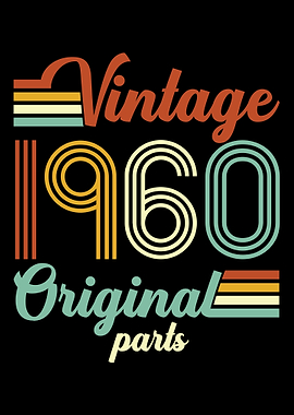 Vintage 1960 Original