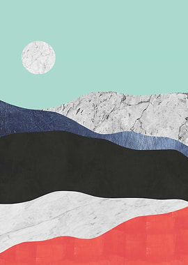 Undulating landscape III