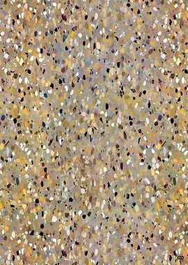 Golden Brown Terrazzo