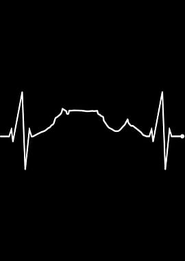 Cape Town Skyline Heart