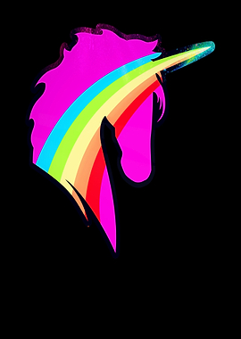 Beautiful Unicorn Rainbow
