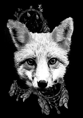 BlackFox with dreamcatcher