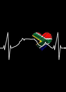 Cape Town Skyline Heart
