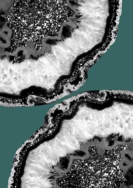 Yin Yang Agate Glitter 11