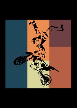 Motocross Biker Dirt Bike