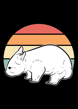 Wombat Australischer Beute