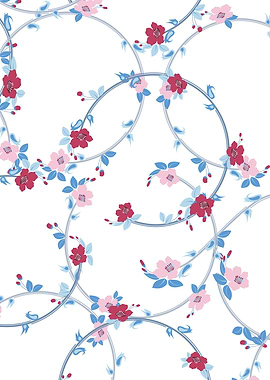 floral creeper circles